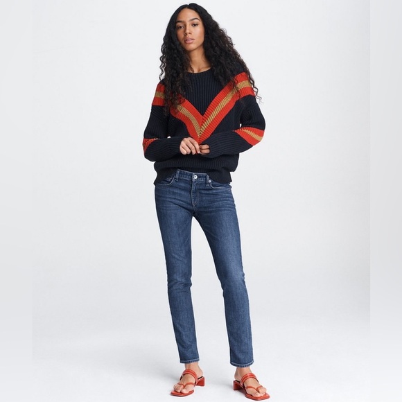 Rag & Bone Dre Low-Rise Boyfriend Denim Jeans Size 27 - Picture 1 of 11